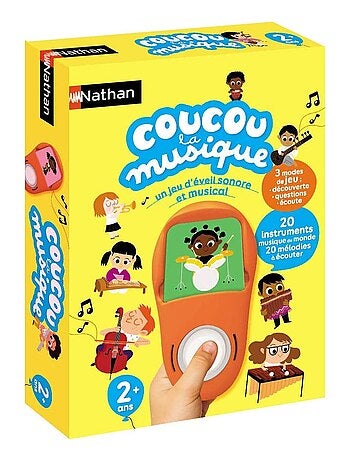② Boîte de 6 jeux éducatifs NATHAN (4 à 8 ans) — Jouets