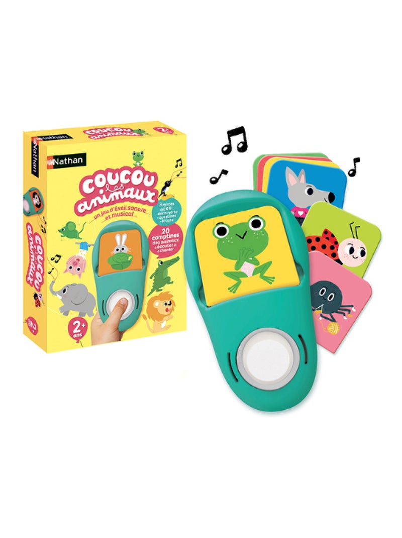 Jeu éducatif Coucou les animaux Multicolore - Kiabi