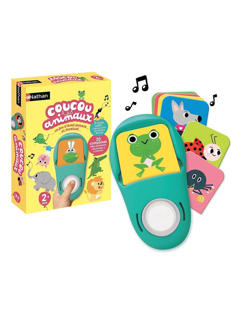 Jeu éducatif Coucou les animaux N/A - Kiabi
