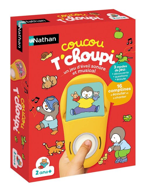 Nathan - Cache cache T'choupi - Un jeu éducatif et évolutif pour