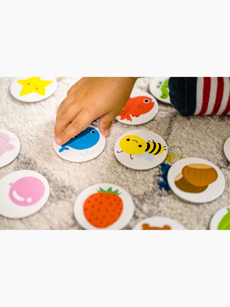 Jeu éducatif Couleurs et formes Jaune - Kiabi