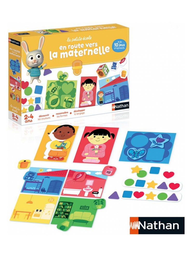 Jeu éducatif En route vers la maternelle Multicolore - Kiabi