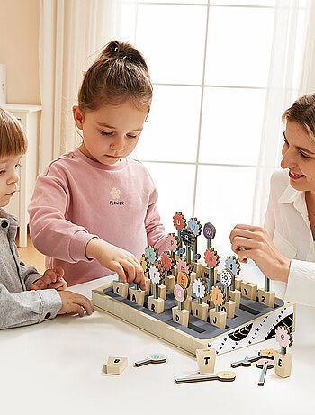Jeu éducatif fleurs abc