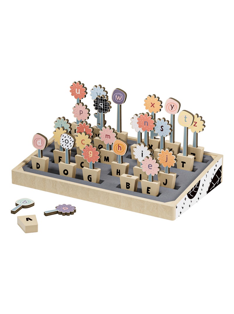 Jeu éducatif Fleurs ABC Beige - Kiabi