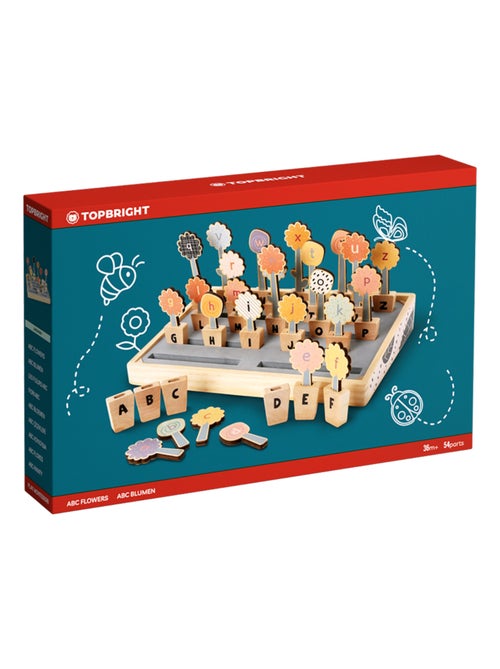 Jeu éducatif Fleurs ABC - Kiabi