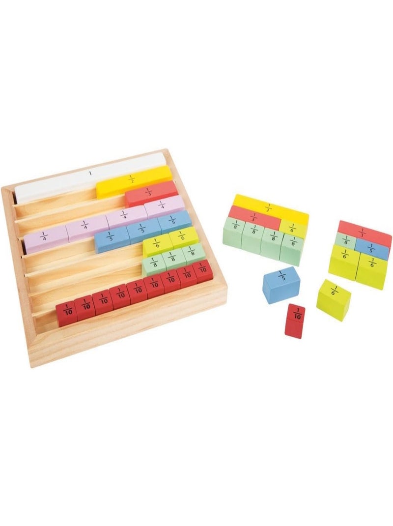 Jeu éducatif Fractions Beige - Kiabi