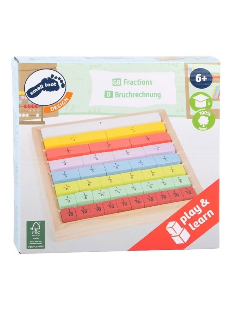 Jeu éducatif Fractions Beige - Kiabi