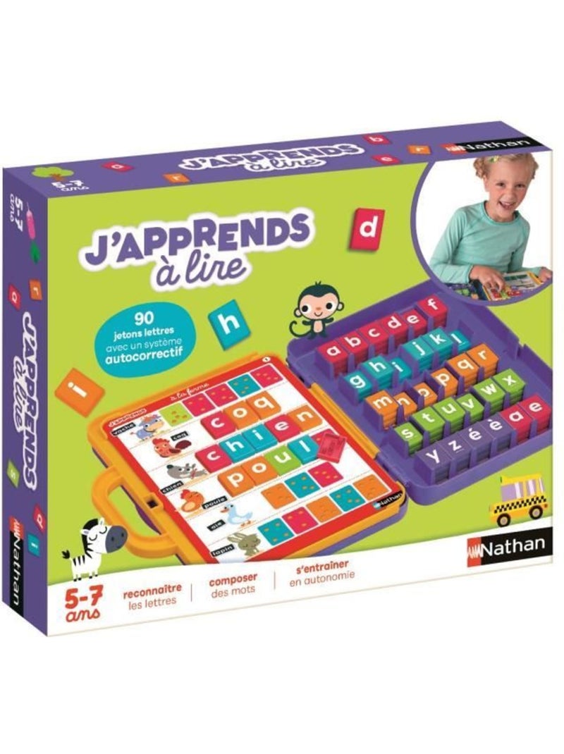 Jeu éducatif : J'apprends à lire Multicolore - Kiabi