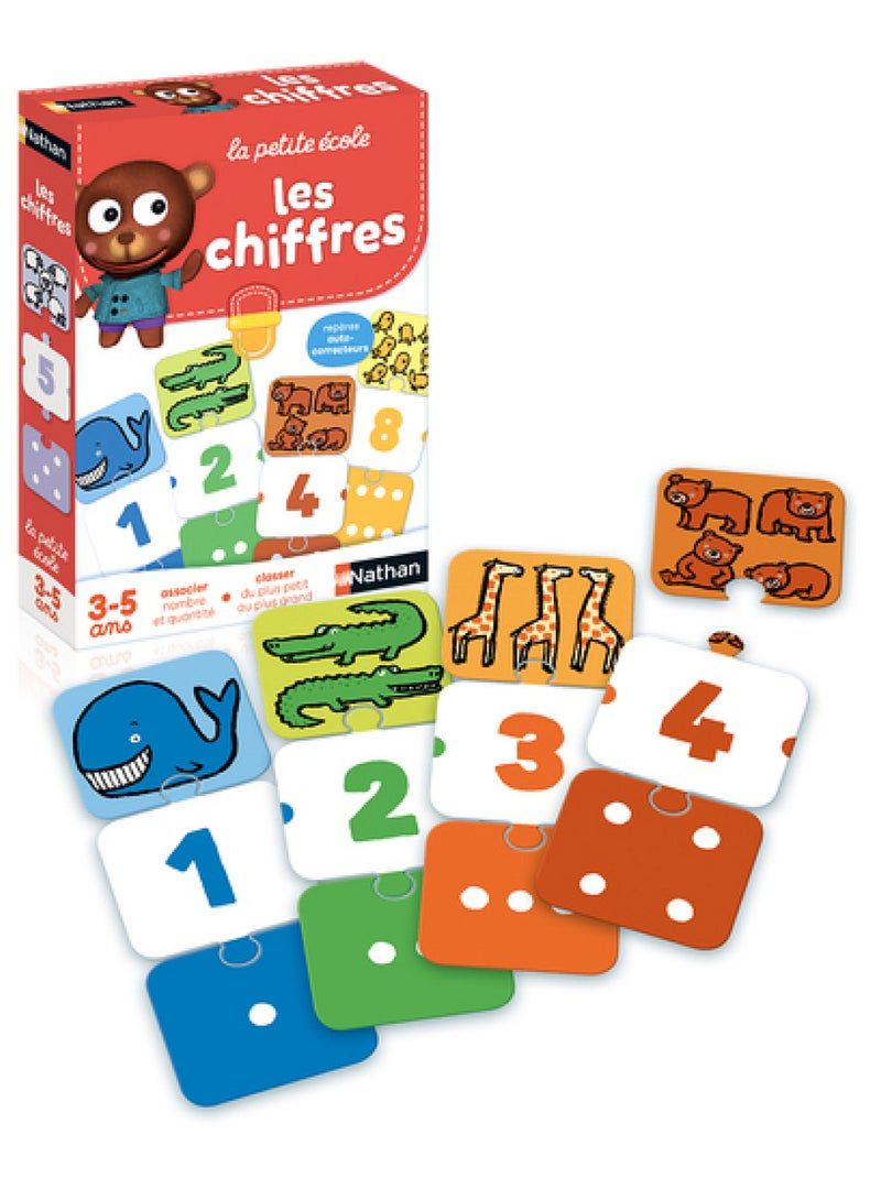 Jeu éducatif Les chiffres Multicolore - Kiabi