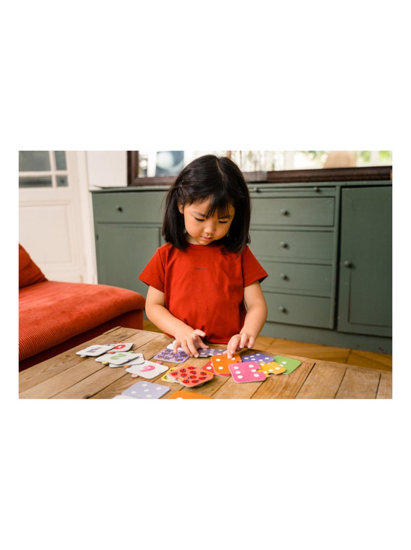 Jeu éducatif Les chiffres Multicolore - Kiabi