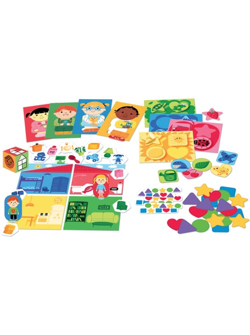 Jeu éducatif Les contraires (24 pièces) - Kiabi
