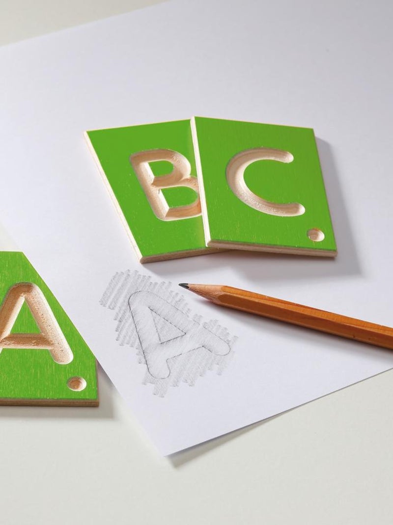 Jeu éducatif Lettres Majuscules Vert - Kiabi