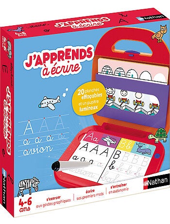 Jeu éducatif lumineux J'apprends à écrire 2.0