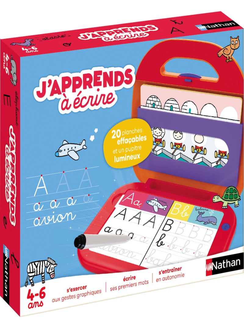 Jeu éducatif lumineux J'apprends à écrire 2.0 Multicolore - Kiabi