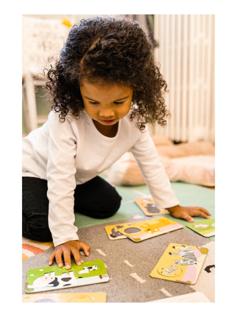 Jeu éducatif Mamans et bébés (24 pièces) N/A - Kiabi