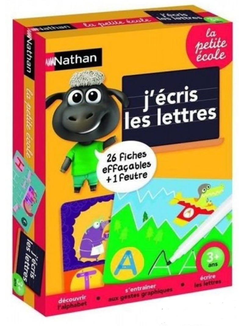 Jeu Éducatif Petit École J'écris Les Lettres Vert - Kiabi