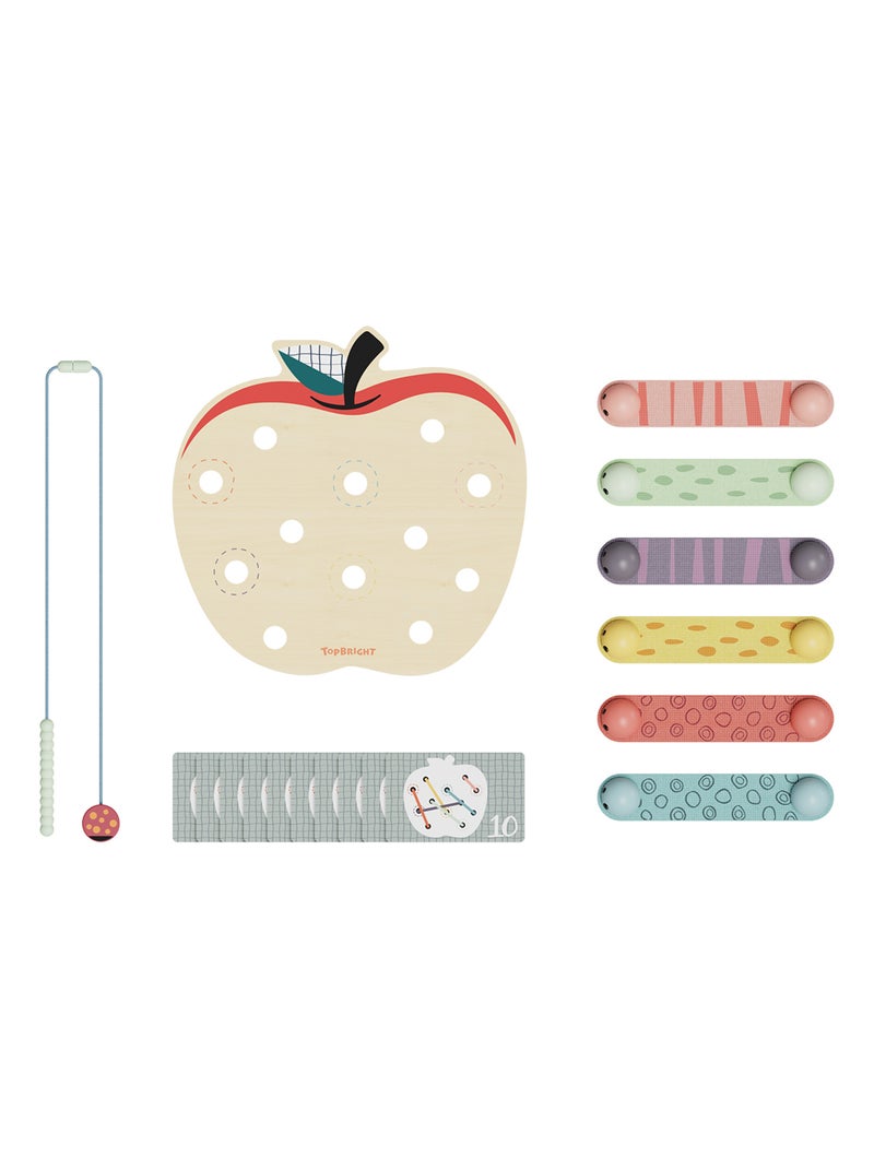 Jeu éducatif Vers de pomme Beige - Kiabi