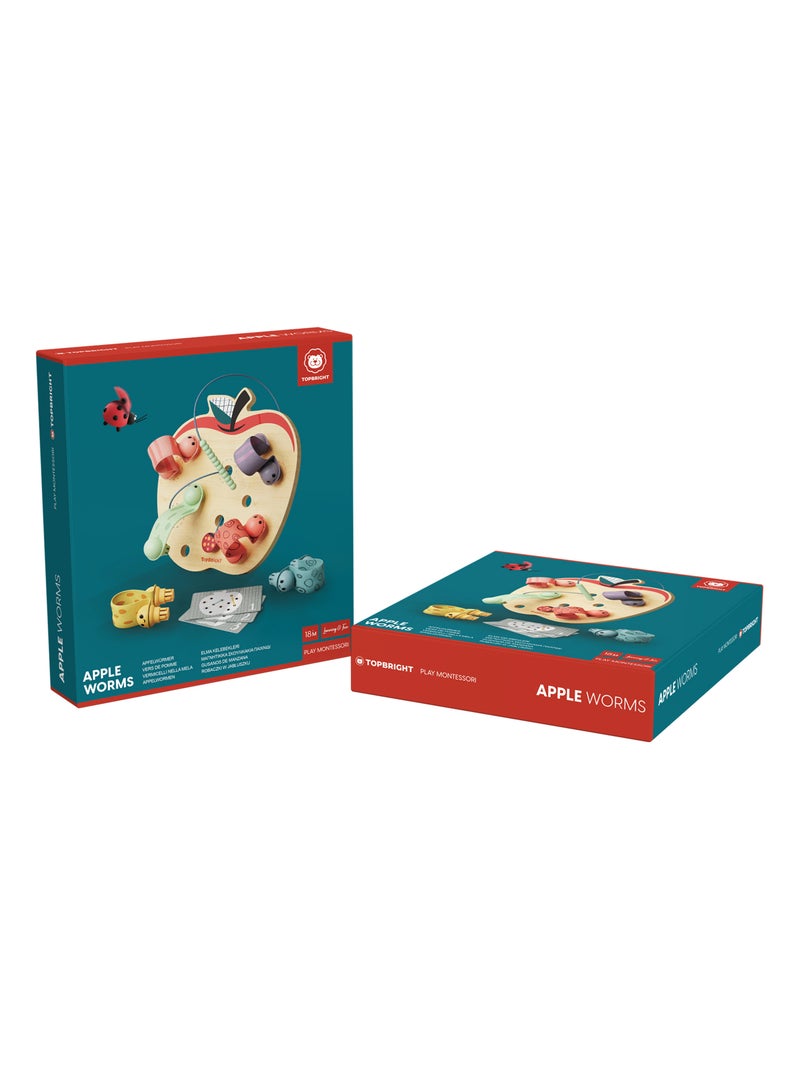 Jeu éducatif Vers de pomme Beige - Kiabi