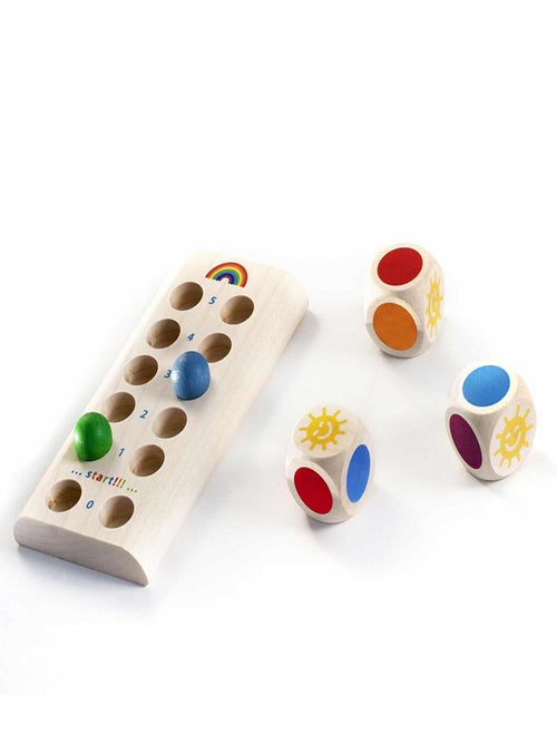 Jeu en bois Arc-en-ciel - Kiabi
