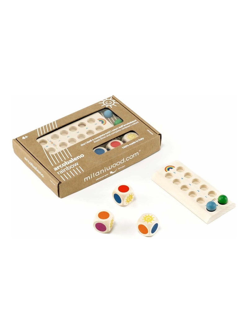 Jeu en bois Arc-en-ciel Beige - Kiabi