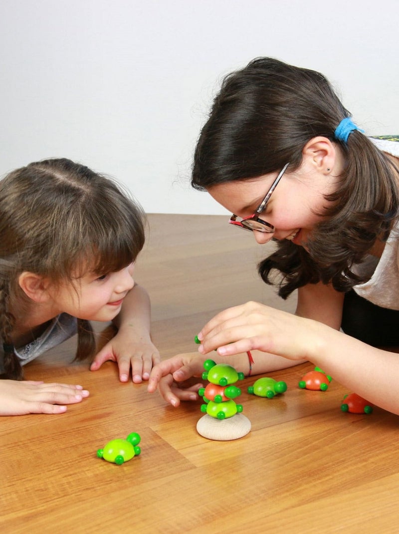 Jeu en bois Challenge Tortue Vert - Kiabi