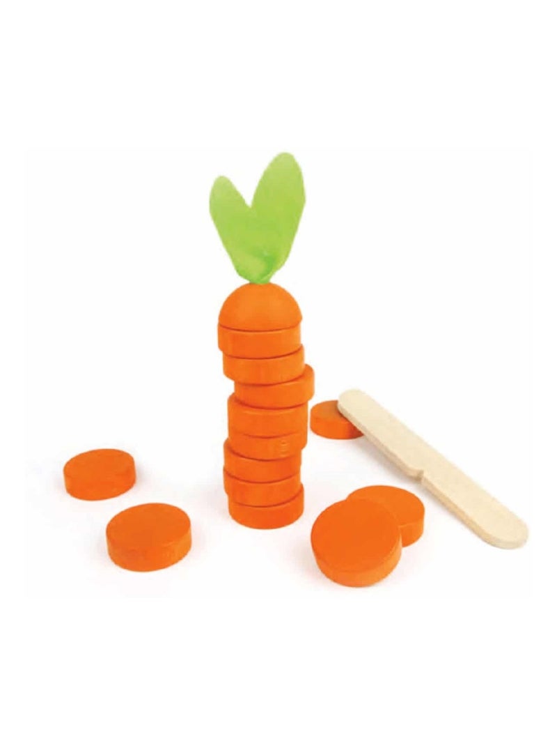 Jeu en bois Coupe la carotte Orange - Kiabi