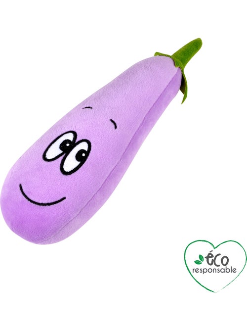 Jeu en peluche aubergine pour chien 25cm - Kiabi Jeu en peluche aubergine pour chien 25cm - Kiabi