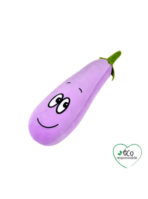Jeu en peluche aubergine pour chien - Kiabi