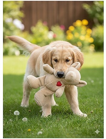 Jeu en peluche ourson avec un coeur