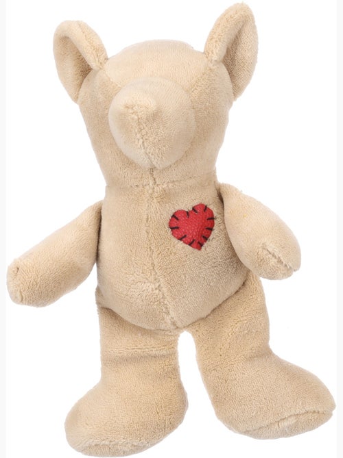 Jeu en peluche Ourson avec un coeur - Kiabi