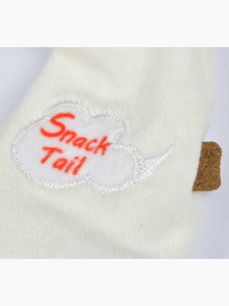 Jeu en peluche vache friandises à cacher pour chien Blanc - Kiabi