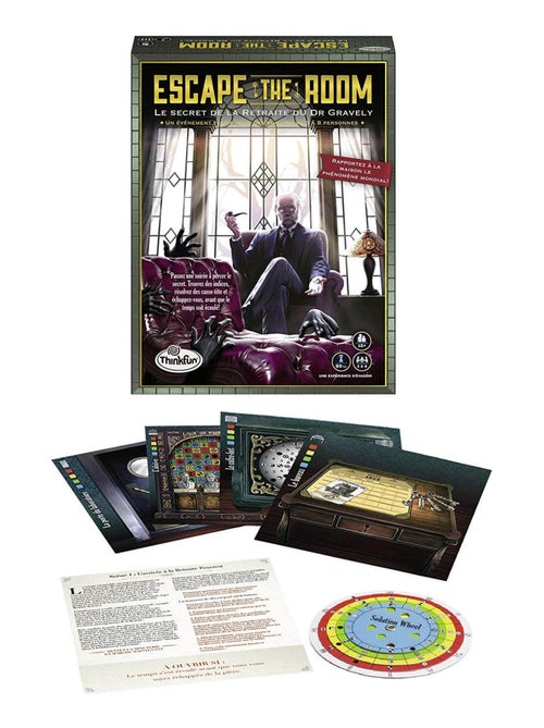 Jeu Escape The Room : Le secret de la retraite du Dr Gravely - Kiabi