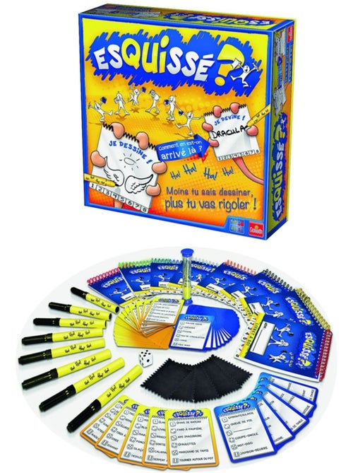 Jeu esquisse 6 joueurs - Goliath - Kiabi