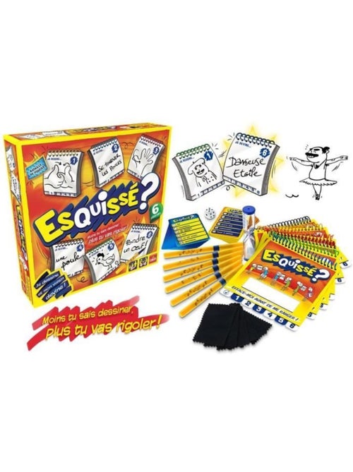 Jeu esquisse 6 joueurs - Goliath - Kiabi