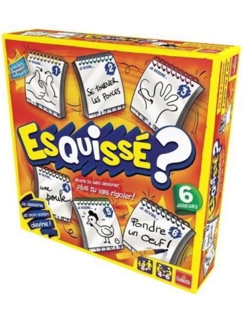 Jeu esquisse 6 joueurs - Goliath - Kiabi
