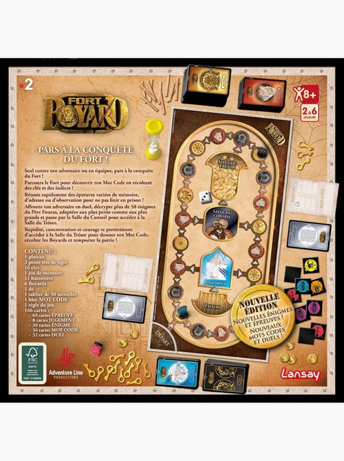 Jeu Fort Boyard - Lansay - Kiabi