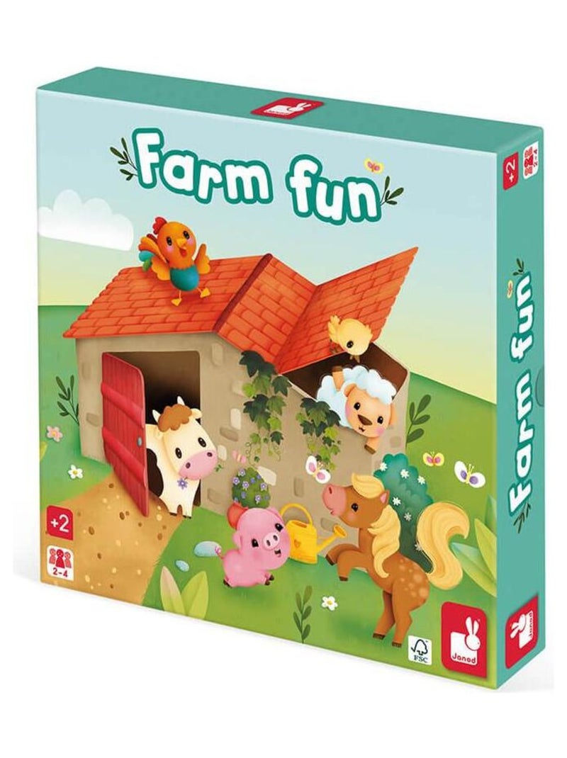 Jeu Fun Farm Memoire Association N/A - Kiabi