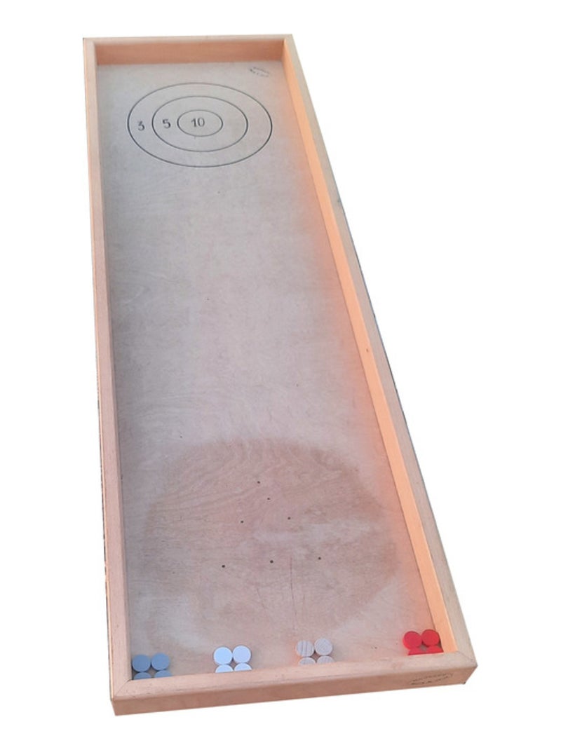 Jeu géant en bois Cible Pichenette Beige - Kiabi