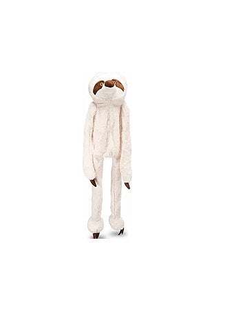 Jeu geant sonore pour chien paresseux en peluche