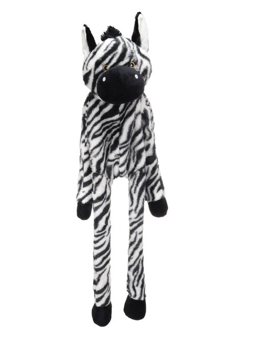 Jeu Geant sonore pour chien Zebre en peluche - Kiabi