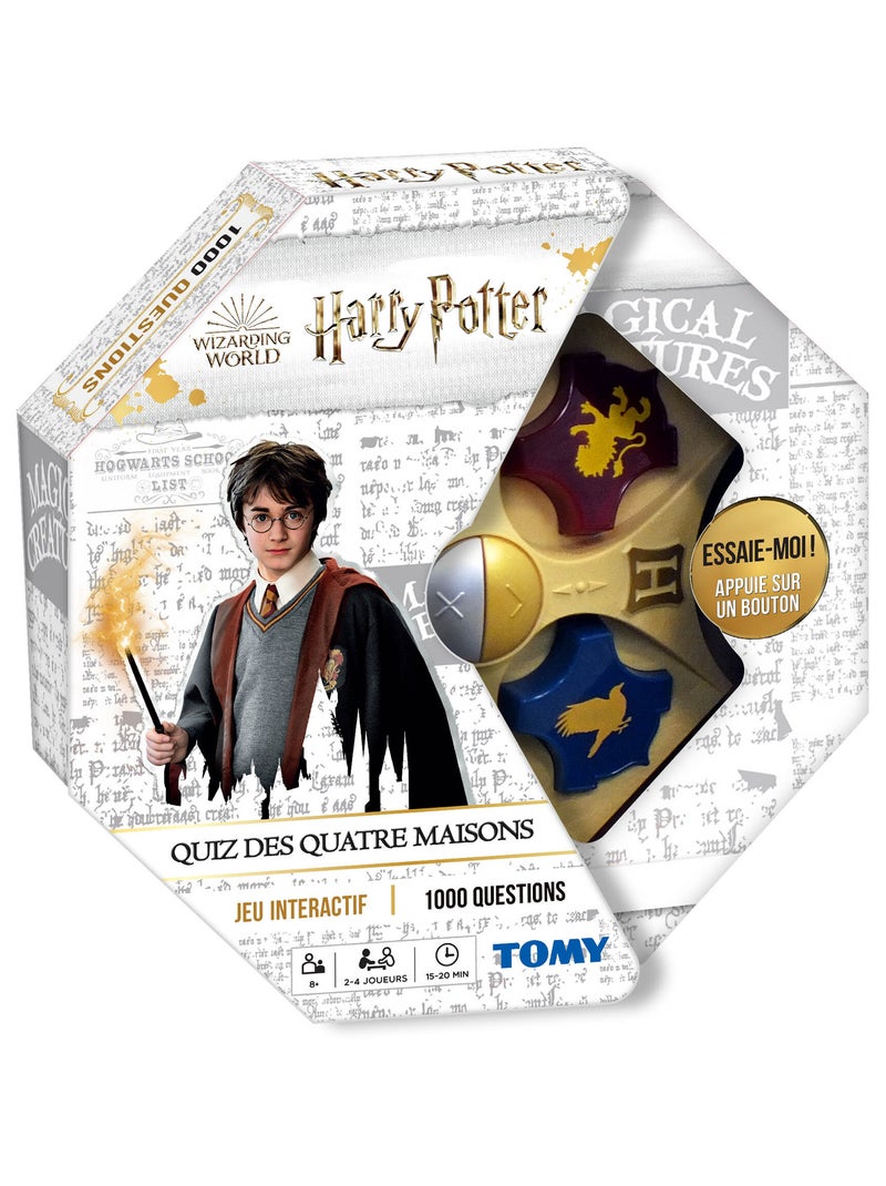 Jeu harry potter - le quiz des 4 maisons Multicolore - Kiabi