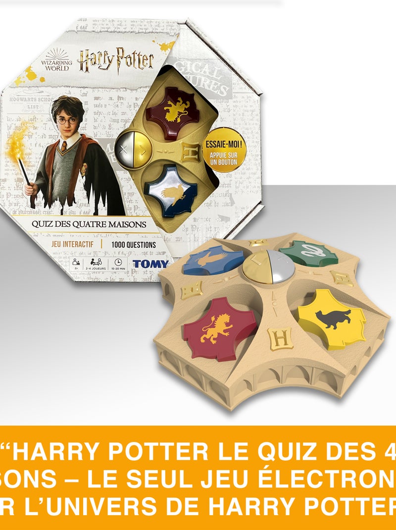 Jeu harry potter - le quiz des 4 maisons Multicolore - Kiabi