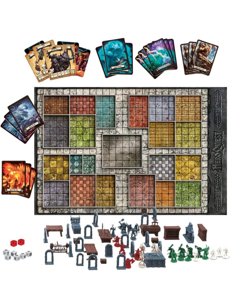Jeu Heroquest Système De Jeu - Avalon Hill Multicolore - Kiabi