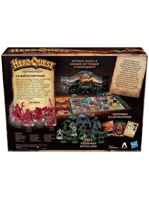 Jeu Heroquest Système De Jeu - Avalon Hill - Kiabi