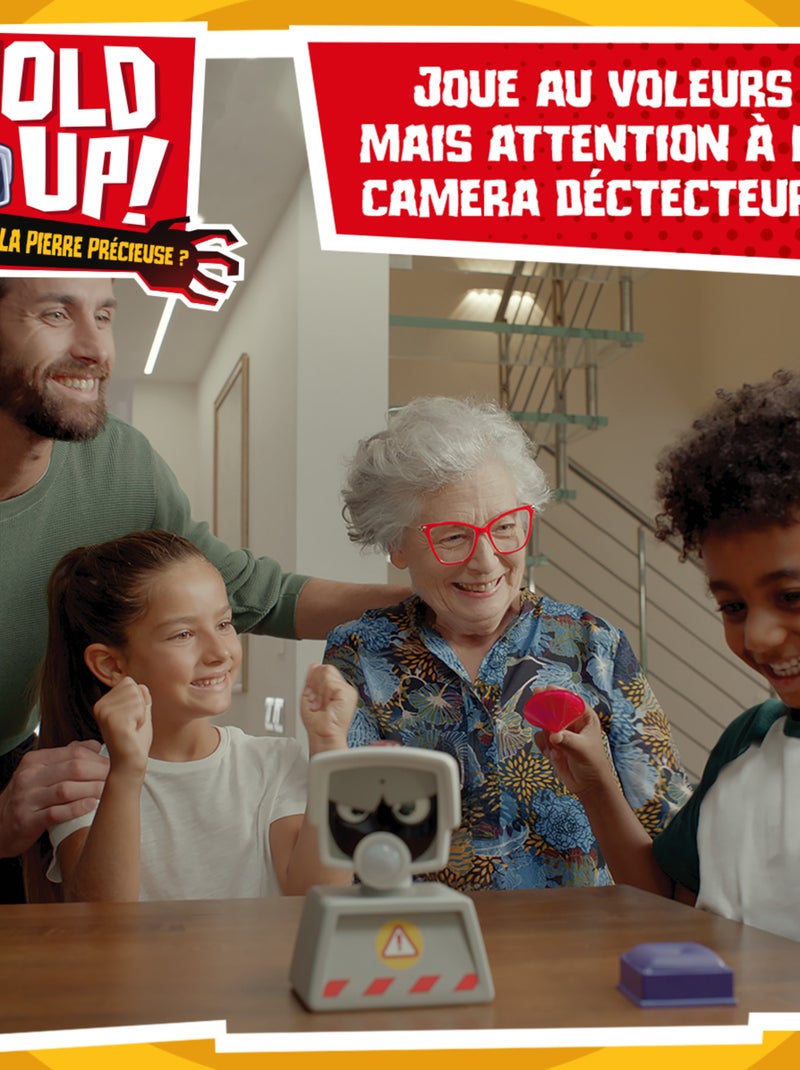 Jeu hold up ! Se faufiler, voler une pierre précieuse, désactiver l'alarme - jeu familial dès 3 ans N/A - Kiabi