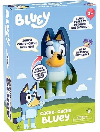 Jeu interactif - Figurine électronique sonore cache-cache - BLUEY