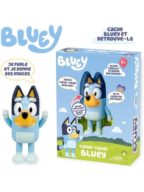 Jeu interactif - Figurine électronique sonore cache-cache - BLUEY - Kiabi Jeu interactif - Figurine électronique sonore cache-cache - BLUEY - Kiabi