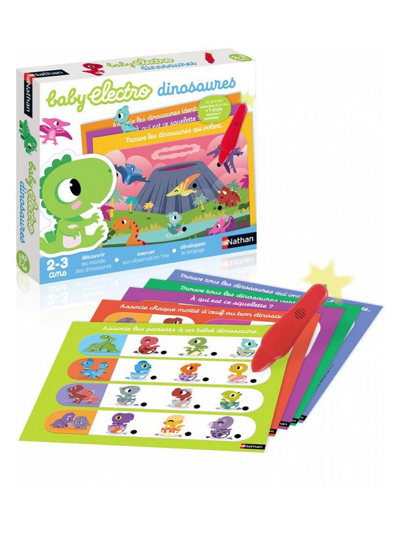 Jeu interactif Électro les dinosaures Multicolore - Kiabi