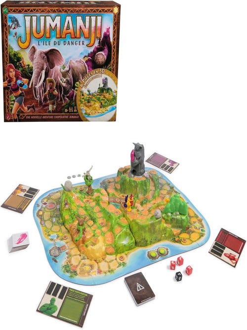 Jeu Jumanji L'île Du Danger - Spin Master - Kiabi