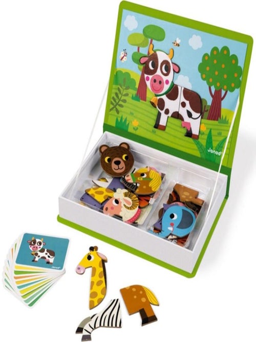 Jeu magnétique Magneti'Book Animaux - Kiabi
